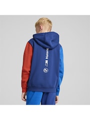 Puma Blue Boys BMW M Motorsport ESS + Fleece Hoodie - Image 4 of 6