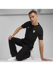 Puma Black Mens Scuderia Ferrari Race Colour Shield T-Shirt - Image 3 of 6