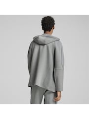 Grå - Puma Mens Evostripe Full Zip Huvtröja - Bild 3 av 6