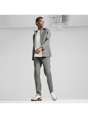 Grå - Puma Mens Evostripe Full Zip Huvtröja - Bild 4 av 6