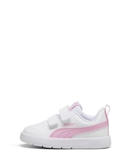 Puma Off White Courtflex V3 Baby Unisex Sneakers - Image 2 of 5