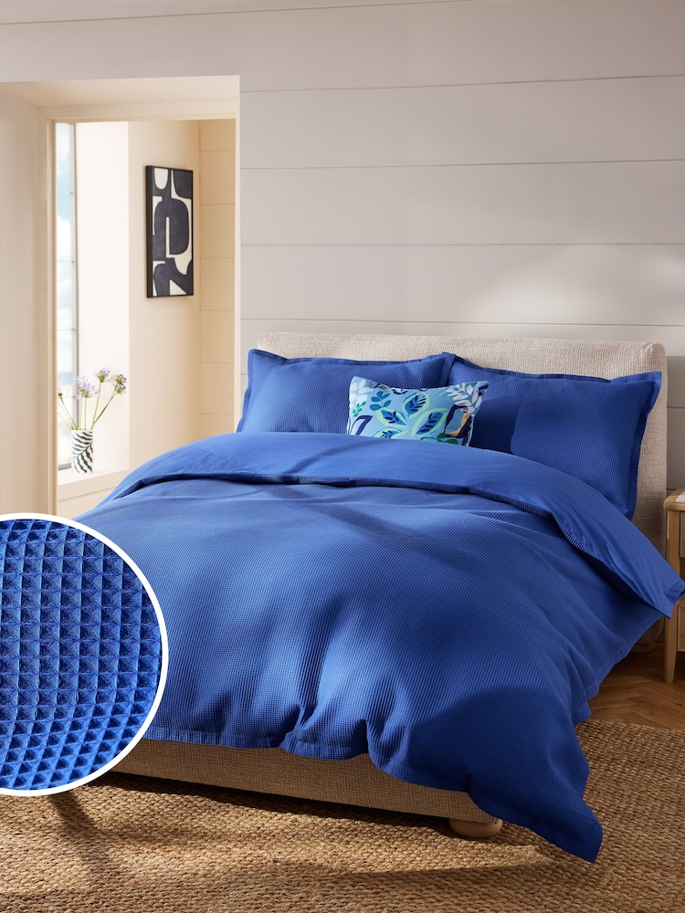 Funda de edredón y funda de almohada de punto de grano de arroz - Imagen 1 de 5 Funda de edredón y funda de almohada de punto de grano de arroz - Imagen 1 de 5