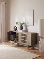 Dark Hoxton Textured Front Large Sideboard - Image 3 of 8