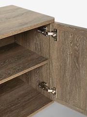 Dark Hoxton Textured Front Large Sideboard - Image 4 of 8