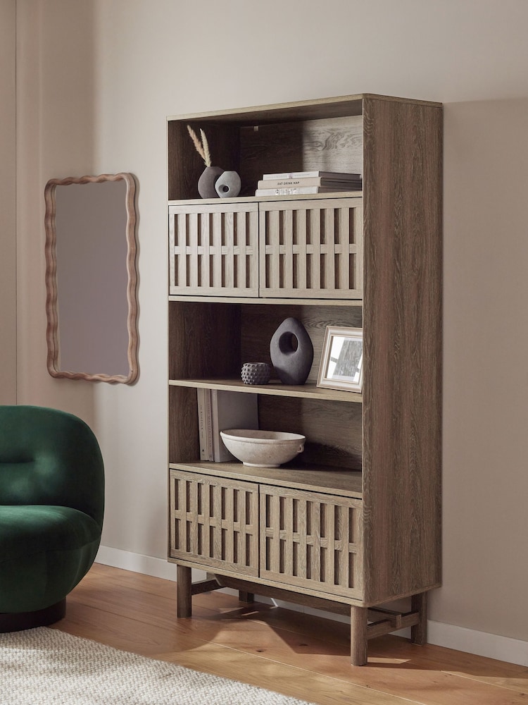Dark Hoxton Textured Front Storage Shelf - Image 1 of 9