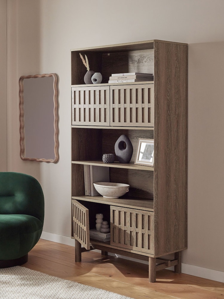 Dark Hoxton Textured Front Storage Shelf - Image 2 of 9
