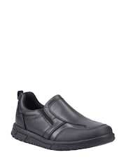 Hush Puppies Black Sergio Junior School Shoes - Image 2 of 4