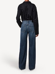 Citizens of Humanity Blue Annina High Rise Wide Leg Jeans - Image 2 of 7