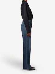 Citizens of Humanity Blue Annina High Rise Wide Leg Jeans - Image 3 of 7