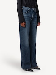 Citizens of Humanity Blue Annina High Rise Wide Leg Jeans - Image 4 of 7
