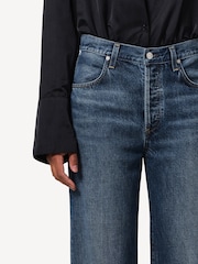 Citizens of Humanity Blue Annina High Rise Wide Leg Jeans - Image 5 of 7