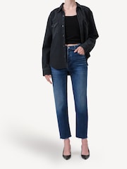Citizens of Humanity Blue Palma Straight Jeans - Image 4 of 5