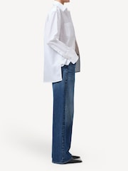 Citizens of Humanity Mid Blue Ayla Baggy Cuff Jeans - Image 3 of 8