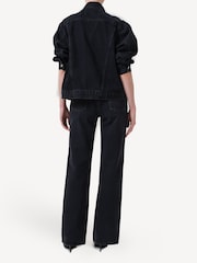 Citizens of Humanity Black Annina High Rise Wide Leg Jeans - Image 2 of 5