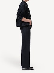 Citizens of Humanity Black Annina High Rise Wide Leg Jeans - Image 3 of 5