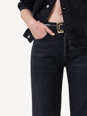 Citizens of Humanity Black Annina High Rise Wide Leg Jeans - Image 5 of 5