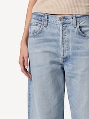 Citizens of Humanity Light Blue Ayla Baggy Cuff Jeans - Image 6 of 6
