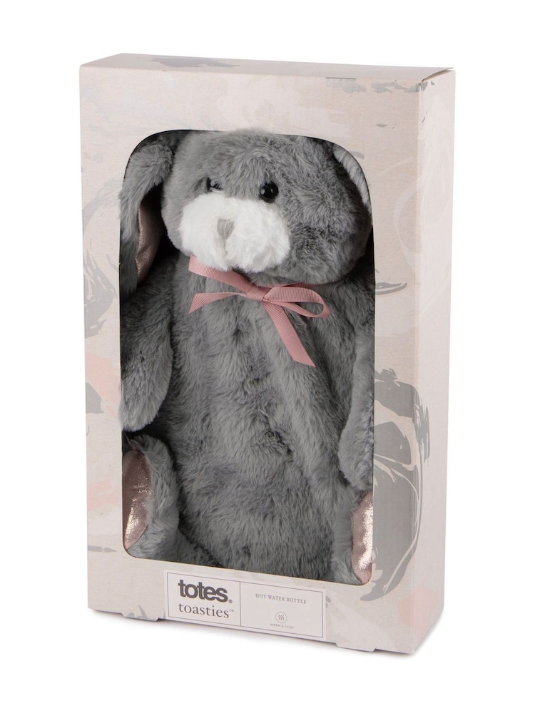 Totes Grey Ladies Novelty Hot Water Bottle - Image 5 of 5