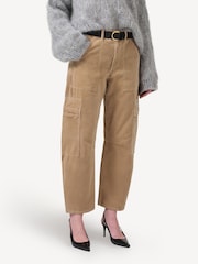 Citizens of Humanity Brown Marcelle Straight Leg Trousers - Image 1 of 5