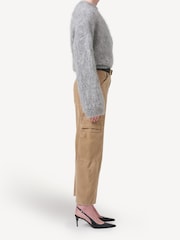 Citizens of Humanity Brown Marcelle Straight Leg Trousers - Image 3 of 5