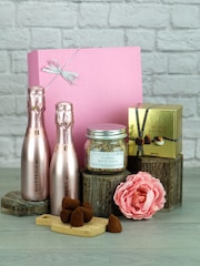 Le Bon Vin Bottega Rose Gold Prosecco Treat Gift Box - Image 1 of 1