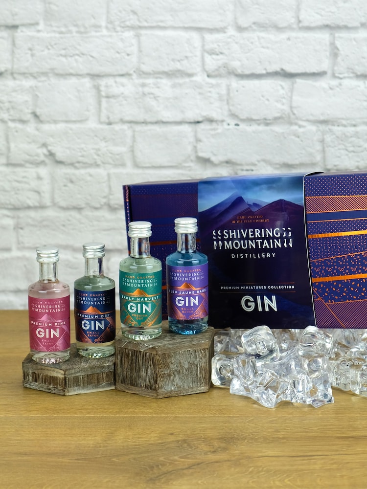 Le Bon Vin Shivering Mountain Gin Miniatures Gift Set - Image 1 of 1