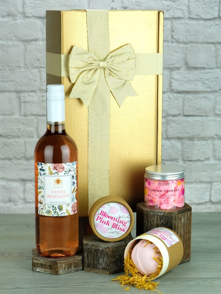 Le Bon Vin Italian Rose Wine Bathtime Treat Box - Image 1 of 1