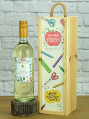 Le Bon Vin Thank You Teacher White Wine Gift - Image 1 of 1
