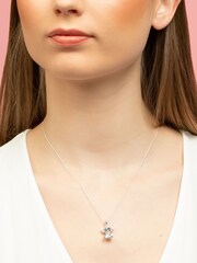 Peers Hardy Silver Tone Disney Lilo and Stitch Pendant Necklace - Image 2 of 4