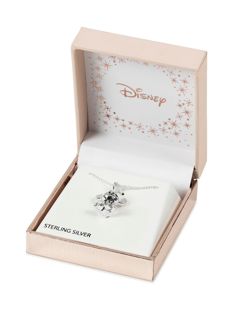 Peers Hardy Silver Tone Disney Lilo and Stitch Pendant Necklace - Image 4 of 4