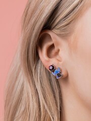 Peers Hardy Blue Disney Lilo and Stitch Trio Earring Set - Image 3 of 4