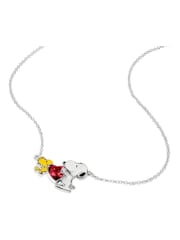 Peers Hardy Peanuts Snoopy and Woodstock White Necklace - Image 3 of 3
