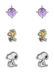 Peers Hardy Natural Peanuts Snoopy Trio Earring Set - Image 1 of 4