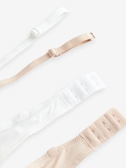 Victoria's Secret PINK Marzipan Nude/White Push Up 2 Pack Bras - Image 3 of 6