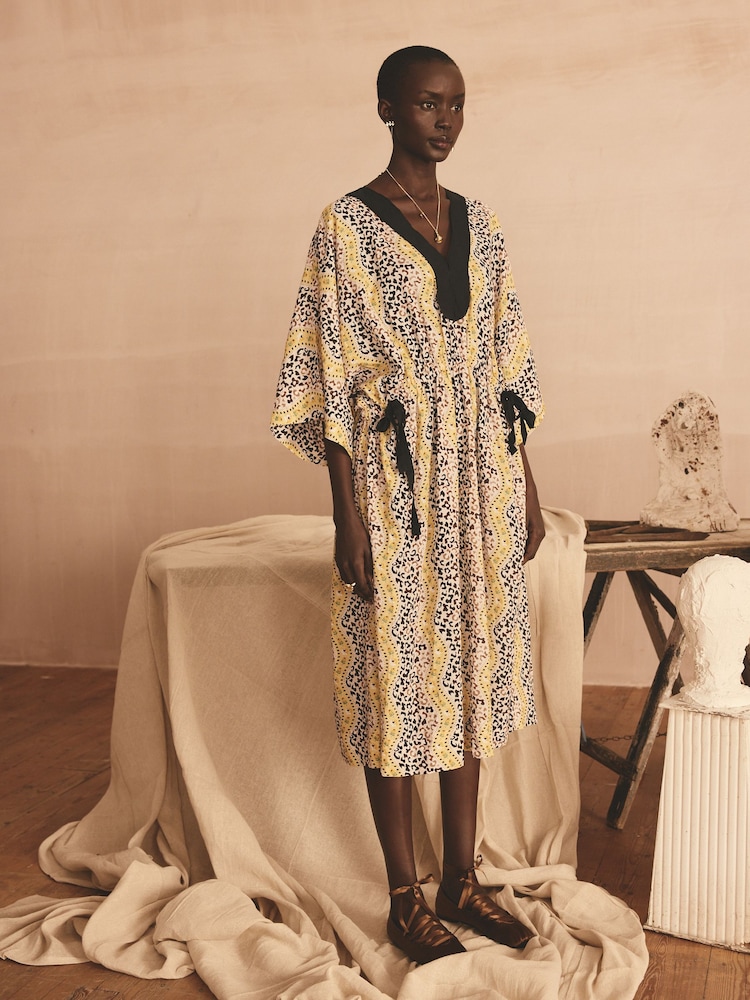 Cath Kidston Animal 100% Cotton Kaftan - Image 1 of 5