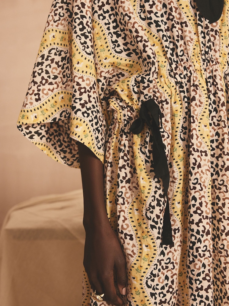 Cath Kidston Animal 100% Cotton Kaftan - Image 5 of 5