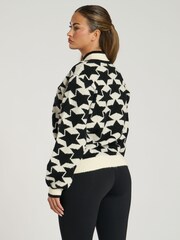 South Beach Natural Funnel Neck Star Knit Jumper - Image 2 of 5