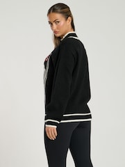 South Beach Black Funnel Neck Les Alpes Knit Jumper - Image 5 of 5