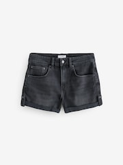 Zwart - Denim jongensshort - Image 1 of 3