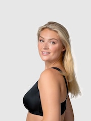 Miss Mary of Sweden Black Non Wired Smooth Lacy Non Wired T-Shirt Bra - Image 4 of 5
