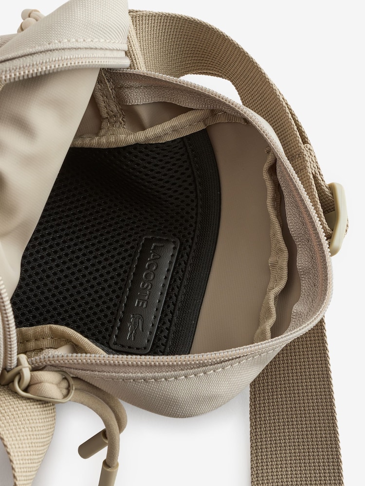 Lacoste Natural Cross-Body Bag - Image 2 of 3