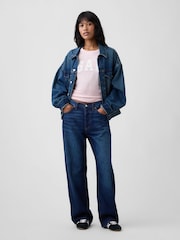 Gap Light Pink Logo Short Sleeve T-Shirt - Image 3 of 4