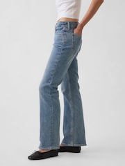 Gap Medium Wash Low Rise '90s Slim Straight Jeans - Image 3 of 6