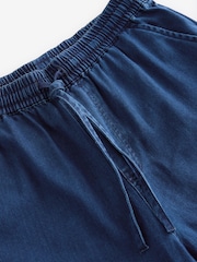 Dark Blue Dark Blue Lightweight Denim Wide Crops - Image 2 of 3
