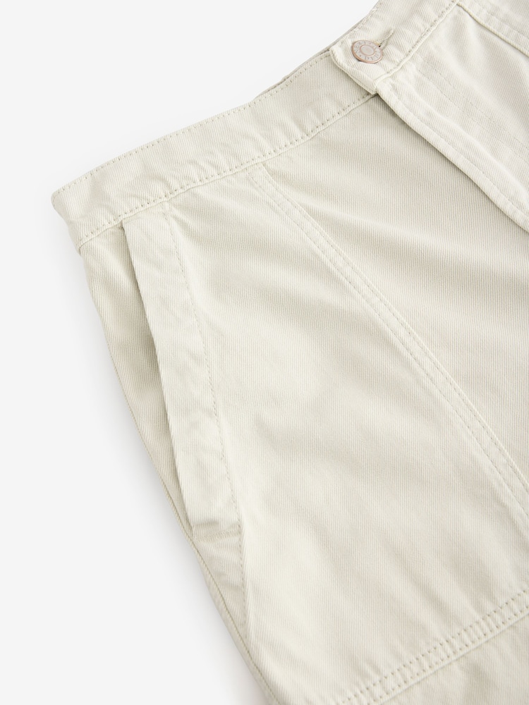 vert - Short utilitaire léger en coton 100% Denim - Image 2 of 3