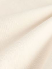 écru - Jean large raccourci à taille nouée 100% coton - Image 8 of 8