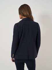 Crew Clothing Single Breasted Wool Blend Blazer - Image 2 of 6