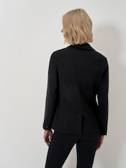 Crew Clothing Ponte Black Blazer - Image 2 of 5