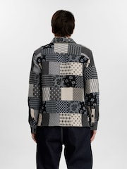 Anerkjendt Akoscar Patchwork Overshirt - Image 2 of 5