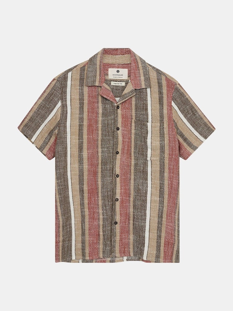 Anerkjendt Multi 100% Cotton Akleon Structured Shirt - Image 1 of 3